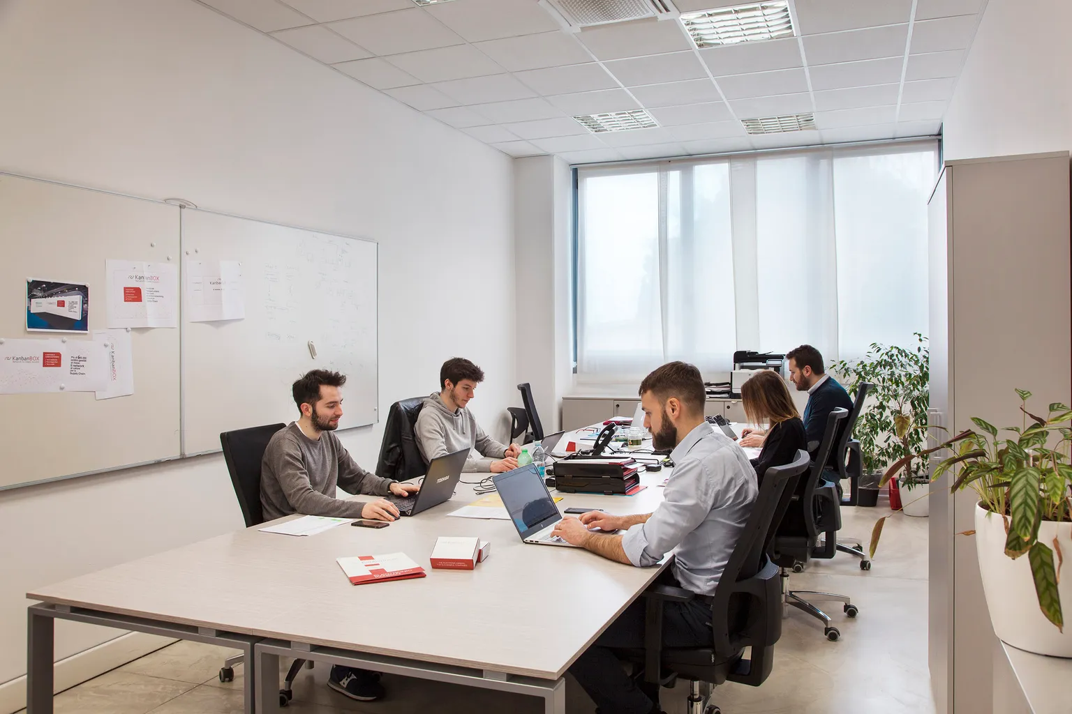 Il team Defynd al lavoro