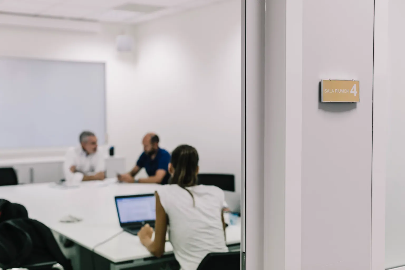 Riunione di lavoro in Defynd